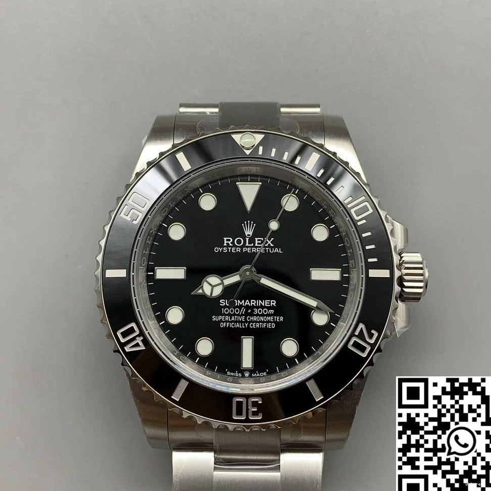 Submariner Dial 124060-97200 Black VS Factory Rolex 0203